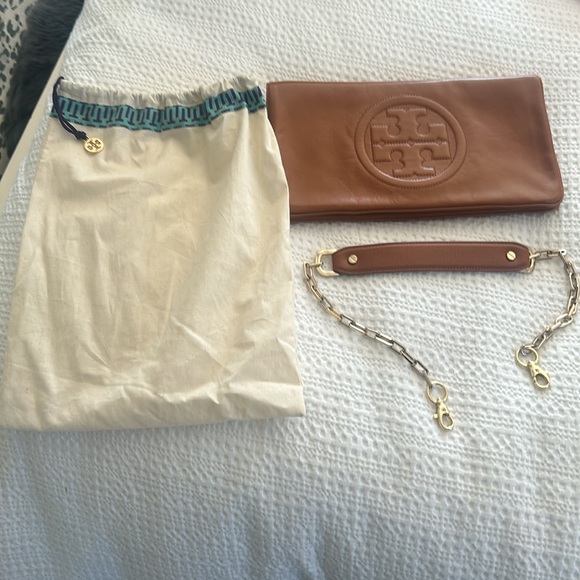 TORY BURCH FLAP CLUTCH/SHOULDER BAG - Picture 2 of 12